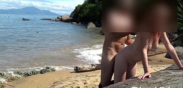  sexo en publico casero en la playa de brasil praia do cardoso